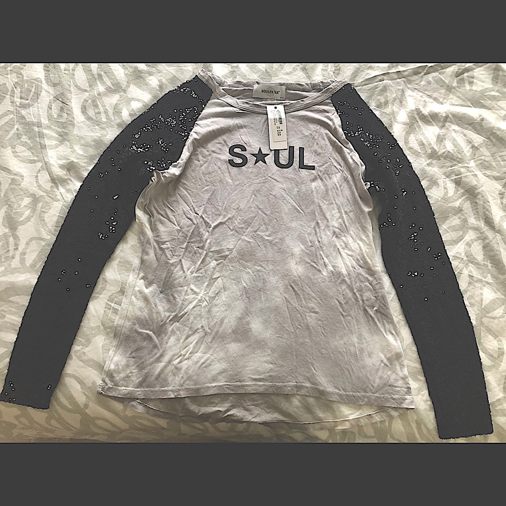 Vegan Sequins Soulcycle Long sleeve!